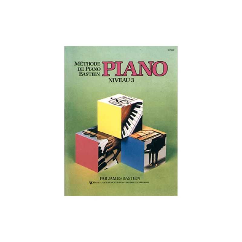 MÉTHODE DE PIANO BASTIEN NIVEAU 3 James Bastien