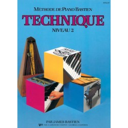 MÉTHODE DE PIANO BASTIEN TECHNIQUE NIVEAU 2 James Bastien