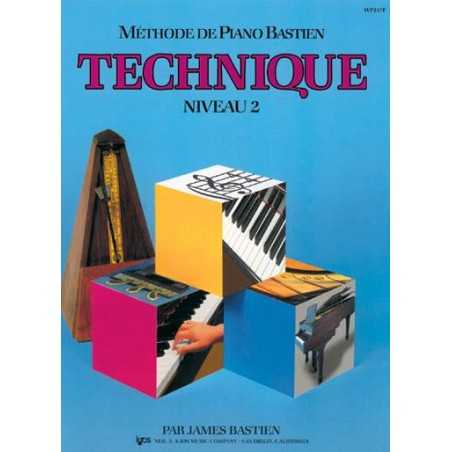 MÉTHODE DE PIANO BASTIEN : TECHNIQUE - NIVEAU 2