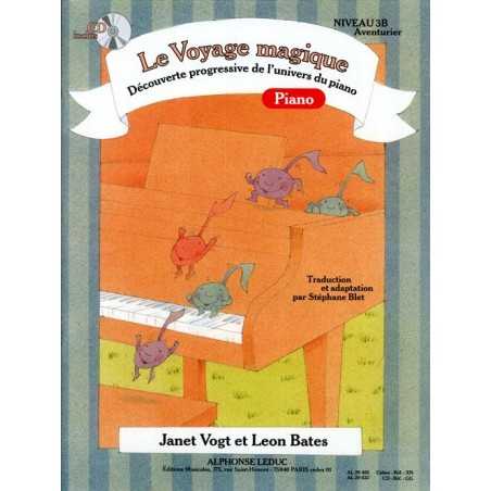 LE VOYAGE MAGIQUE PIANO NIVEAU 3B - AVENTURIER (+CD)
