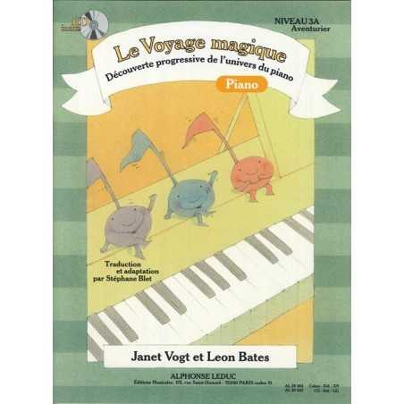 LE VOYAGE MAGIQUE PIANO NIVEAU 3A - AVENTURIER (+CD)