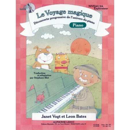 LE VOYAGE MAGIQUE PIANO NIVEAU 2A - EXPLORATEUR (+CD)