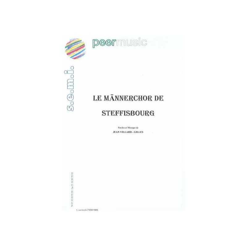 Sheet music LE MÄNNERCHOR DE STEFFISBOURG Les 4 Barbus