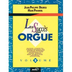 Recueil LES SUCCÈS POUR ORGUE Jean-Philippe Delrieu