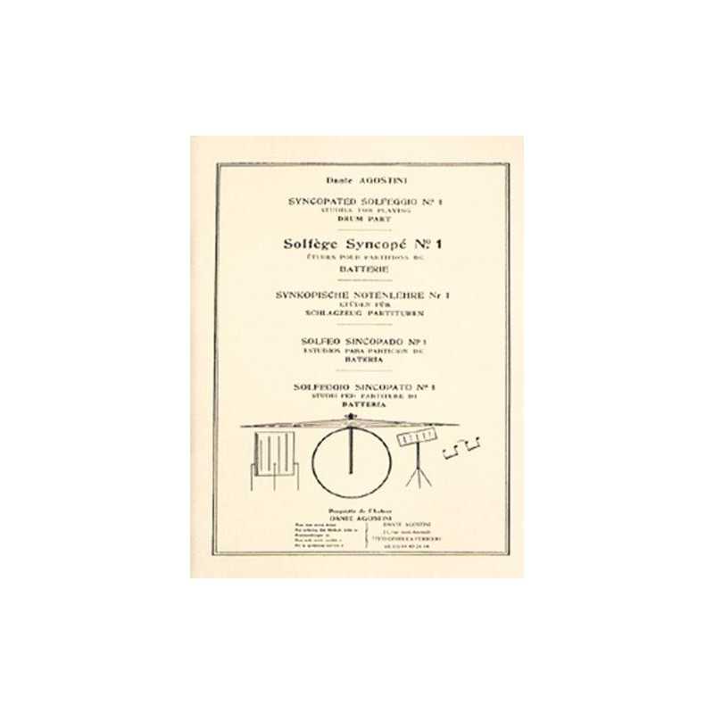 Dante Agostini SOLFÈGE SYNCOPÉ VOL.1