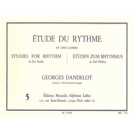 ÉTUDE DU RYTHME VOL.5
