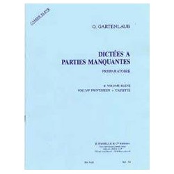 DICTÉES À PARTIES MANQUANTES VOL.2 Odette Gartenlaub