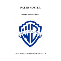 Sheet music PATER NOSTER Marian Marciak PDF