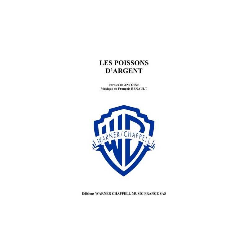 Sheet music LES POISSONS D'ARGENT Antoine