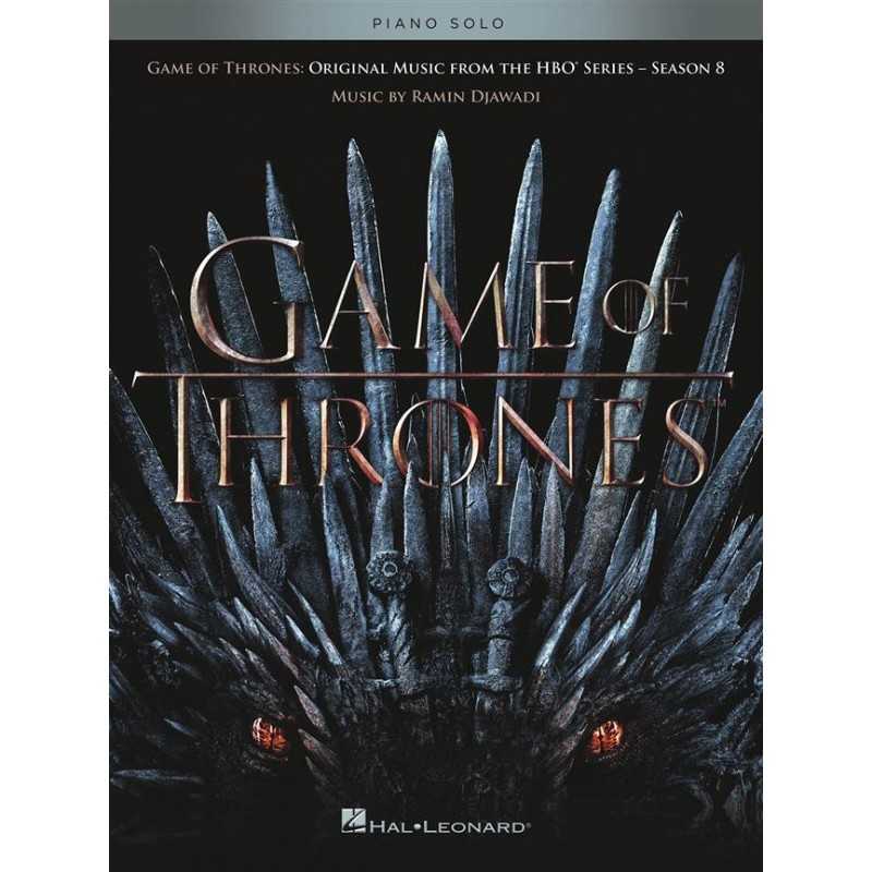 Songbook GAME OF THRONES SEASON 8 Ramin Djawadi