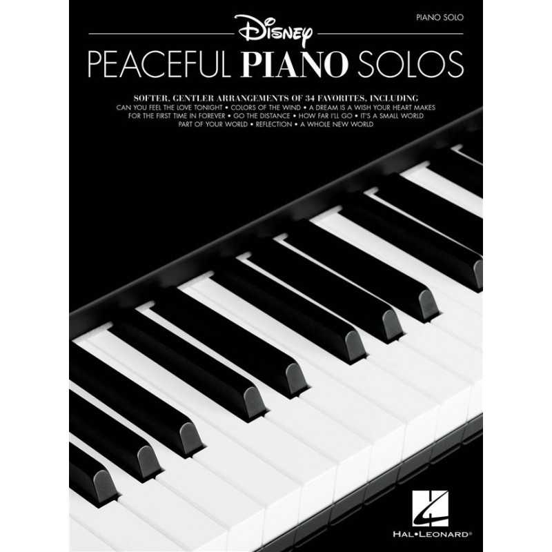 Partitions DISNEY PEACEFUL PIANO SOLOS Jerry Cleveland