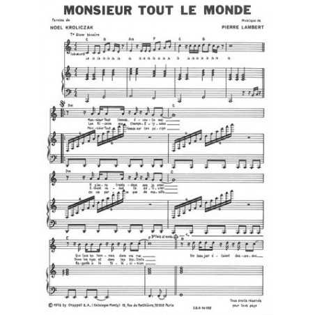 MONSIEUR TOUT LE MONDE