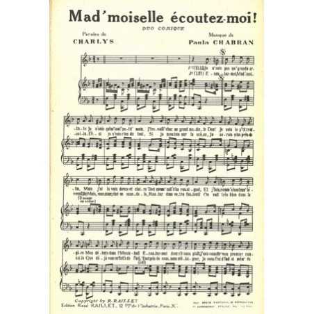 MAD'MOISELLE ÉCOUTEZ-MOI