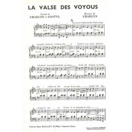 LA VALSE DES VOYOUS