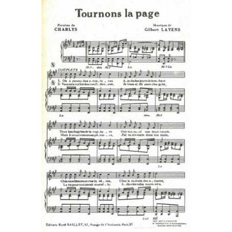 TOURNONS LA PAGE