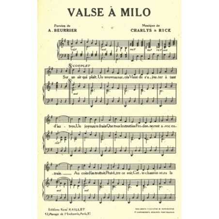 VALSE À MILO
