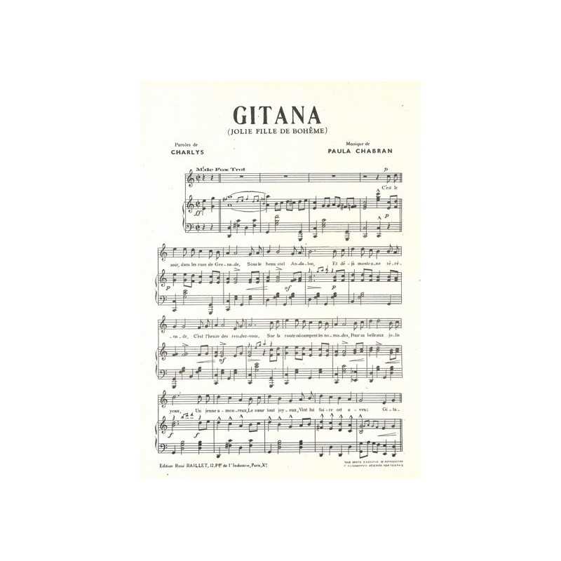 Partition GITANA
