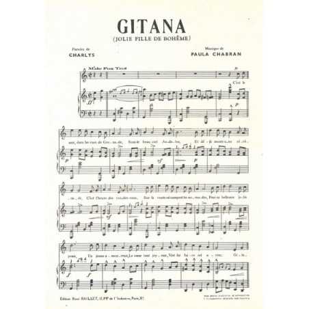 GITANA (JOLIE FILLE DE BOHÊME)