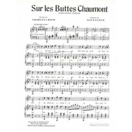 SUR LES BUTTES CHAUMONT