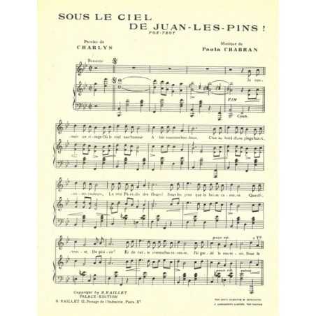 SOUS LE SOLEIL DE JUAN-LES-PINS