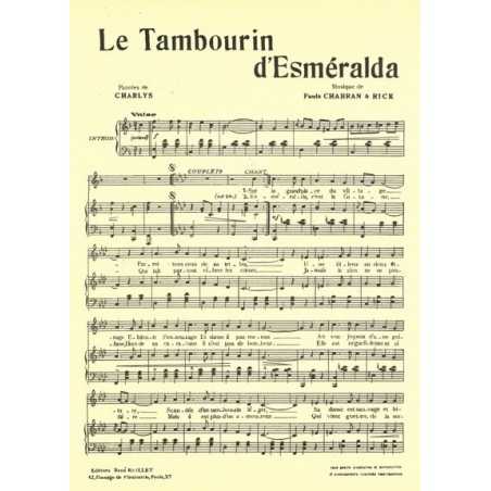 LE TAMBOURIN D'ESMÉRALDA