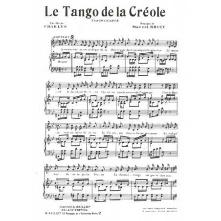 LE TANGO DE LA CRÉOLE