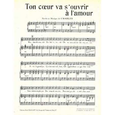 TON CŒUR VA S'OUVRIR À L'AMOUR