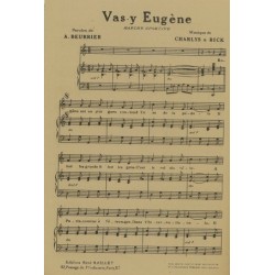 Partition VAS-Y EUGÈNE