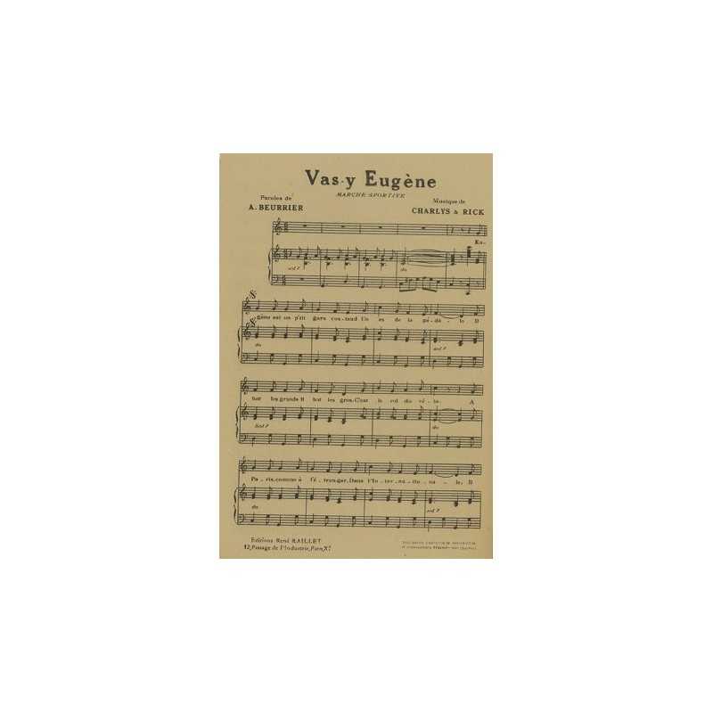 Partition VAS-Y EUGÈNE