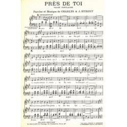 Partition PRÈS DE TOI