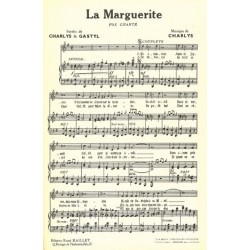 Partition LA MARGUERITE
