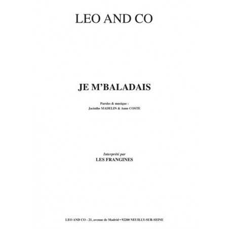 JE M’BALADAIS