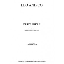 Partition PETIT FRÈRE LES FRANGINES