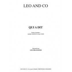 Partition QUI A DIT LES FRANGINES