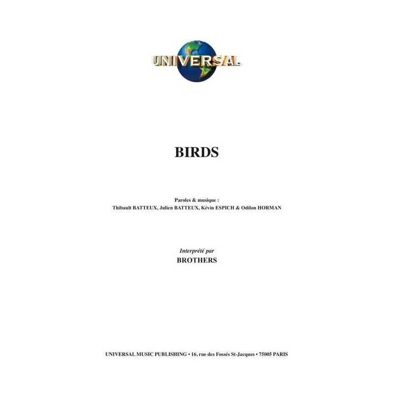 Partition BIRDS BROTHERS