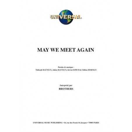 MAY WE MEET AGAIN