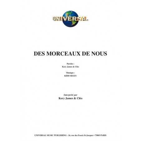 DES MORCEAUX DE NOUS