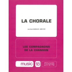 Partition LA CHORALE Les Compagnons de la Chanson