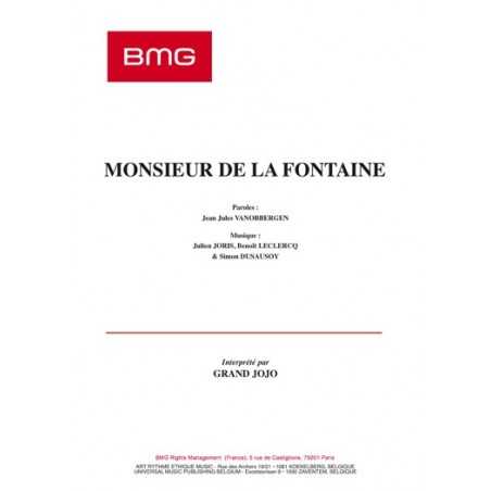 MONSIEUR DE LA FONTAINE