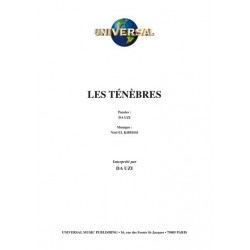 Partition LES TÉNÈBRES DA UZI