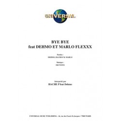 Partition BYE BYE HACHE-P