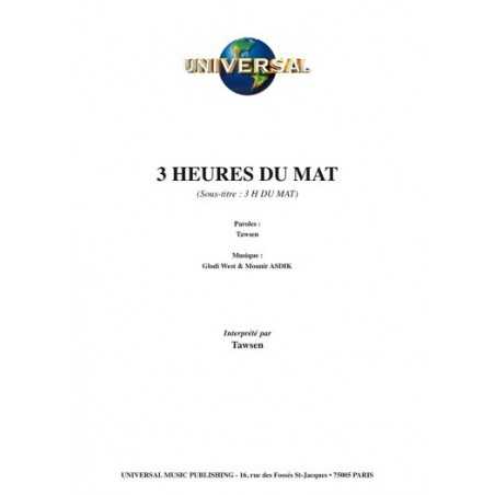 3 HEURES DU MAT