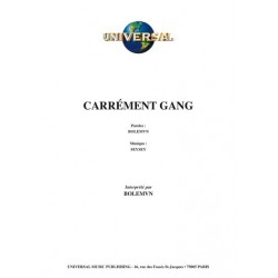 Partition CARRÉMENT GANG BOLEMVN