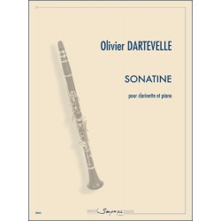 Sheet music SONATINE Olivier Dartevelle