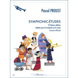 Partition SYMPHONIC-ÉTUDES Pascal Proust