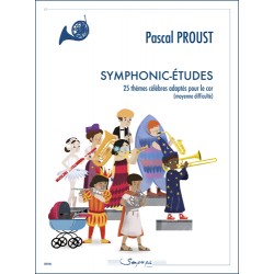 Sheet music SYMPHONIC-ÉTUDES Pascal Proust