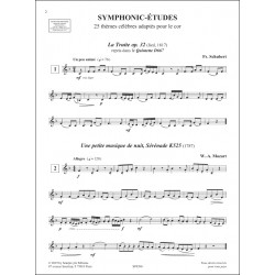 Sheet music SYMPHONIC-ÉTUDES Pascal Proust