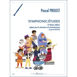 Sheet music SYMPHONIC-ÉTUDES Pascal Proust