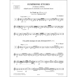 Sheet music SYMPHONIC-ÉTUDES Pascal Proust