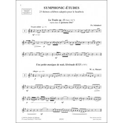 Sheet music SYMPHONIC-ÉTUDES Pascal Proust